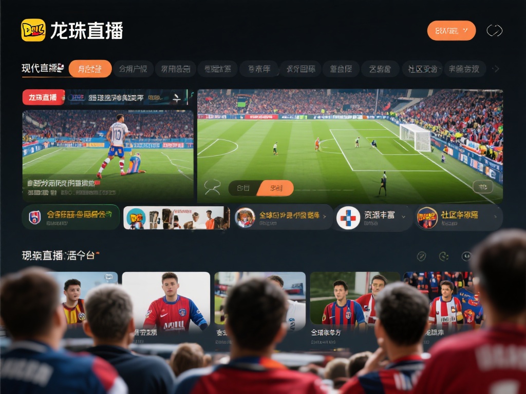 诸如“龙珠直播”等现代直播平台，因用户体
